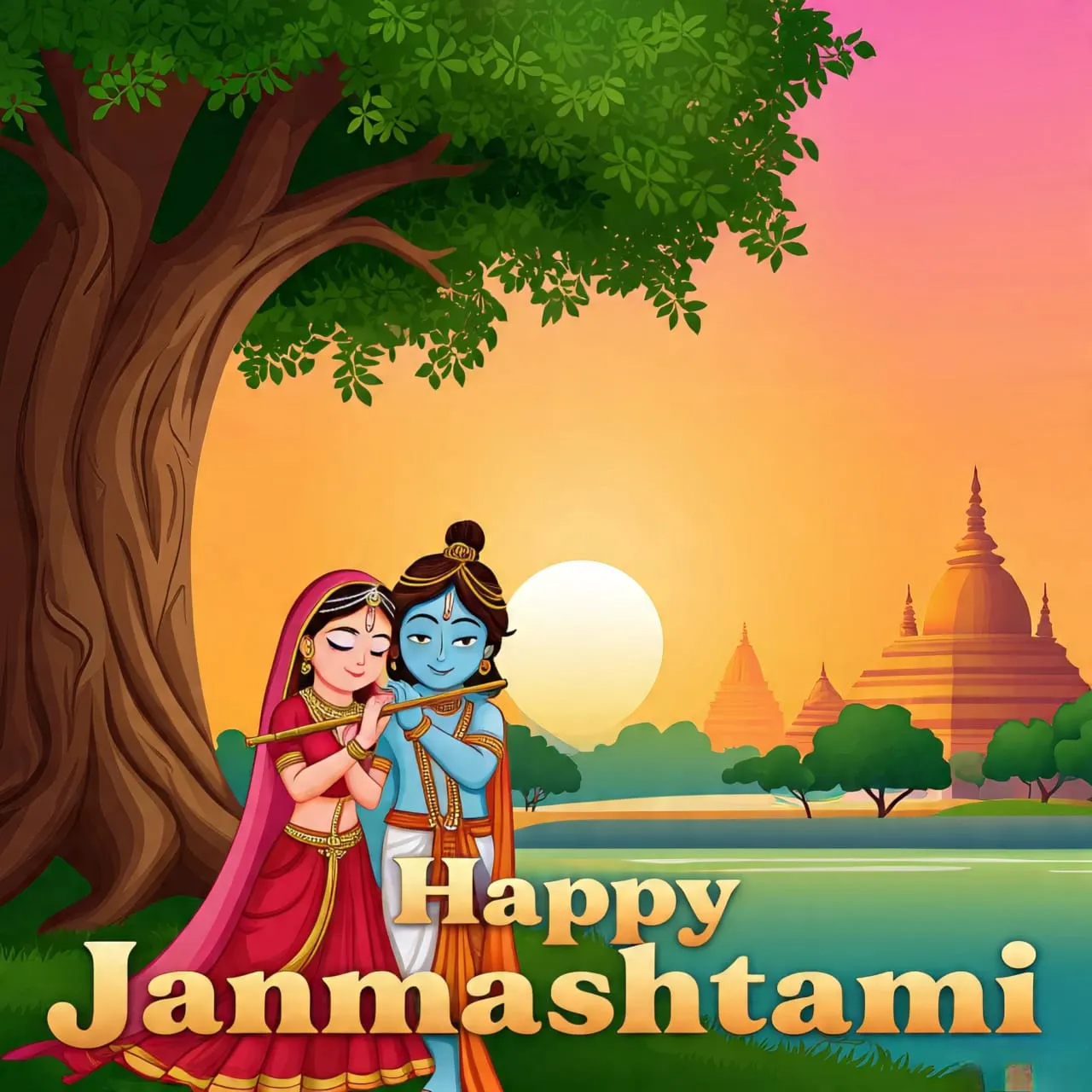 Krishna Janmashtami 2025 wishes in Hindi