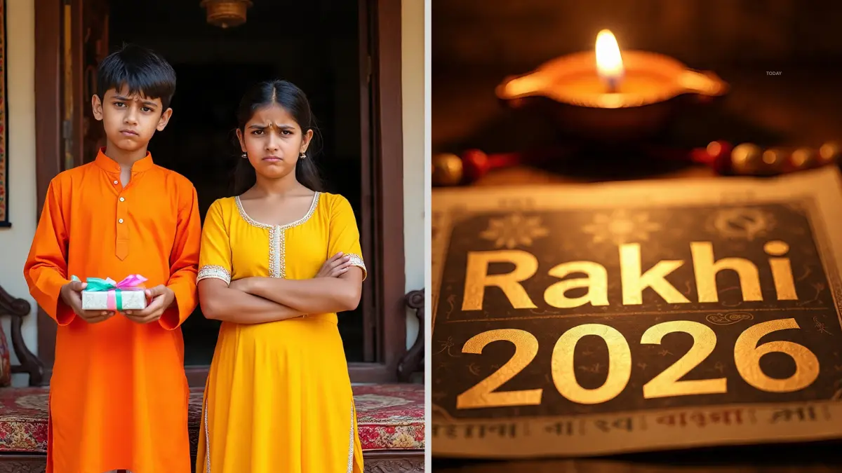 रक्षाबंधन पर भाई-बहन का शुभ बंधन