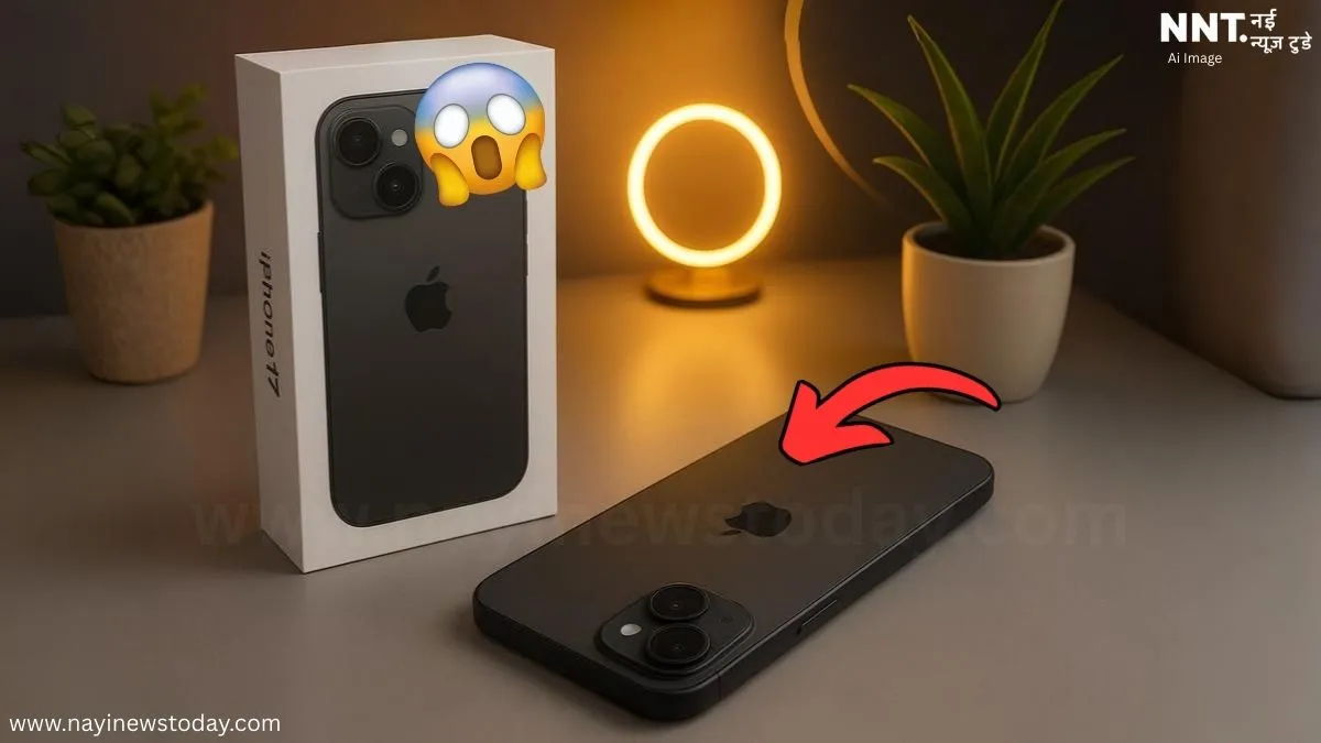 Apple iPhone 17 smartphone with A19 Bionic chip and OLED display
