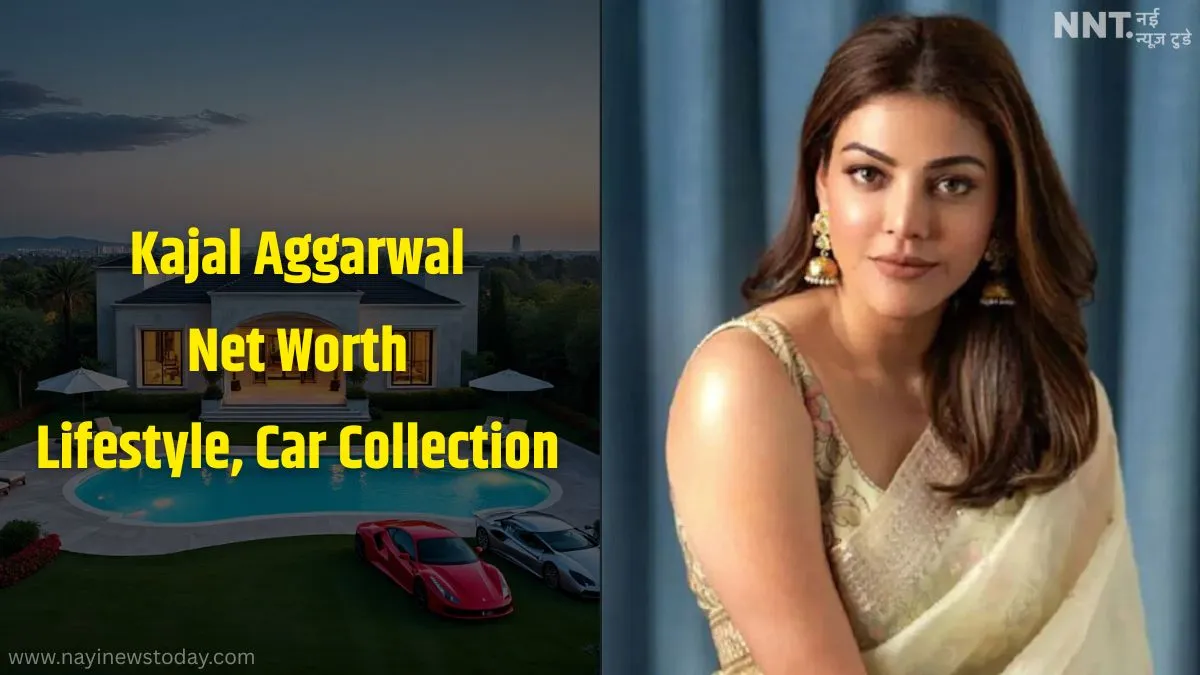 Kajal Aggarwal smiling portrait at film event