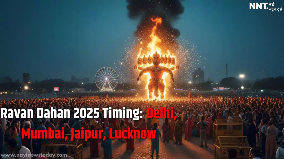 Ravan Dahan 2025 Delhi Mumbai Jaipur Lucknow timing and safety guide