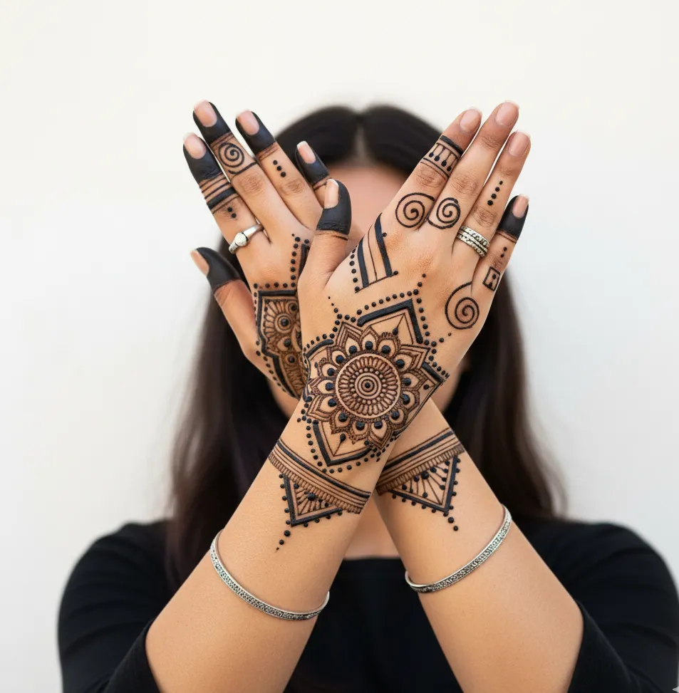 Karwa Chauth Mehndi Design 2025—50+ Latest & Simple Patterns today best mehendi