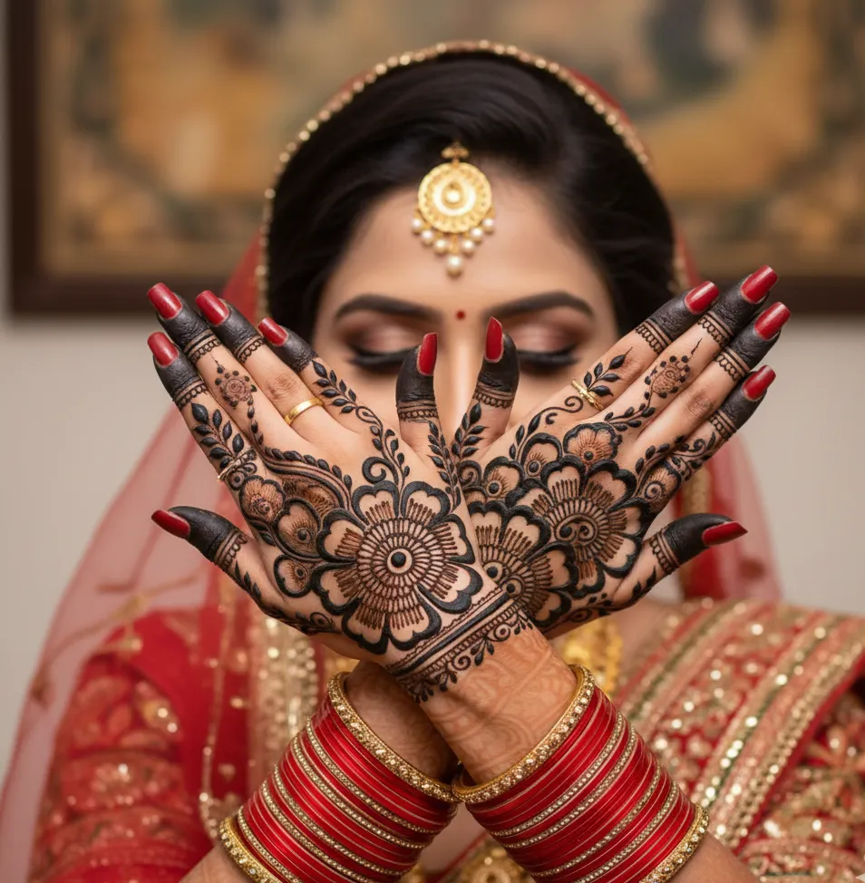Karwa Chauth Mehndi Design 2025—50+ Latest & Simple Patterns today best mehendi