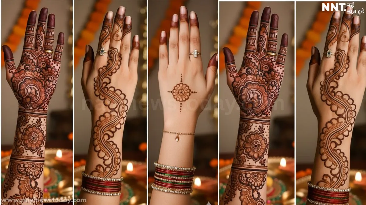 Karwa Chauth Mehndi Design 2025—50+ Latest Designs