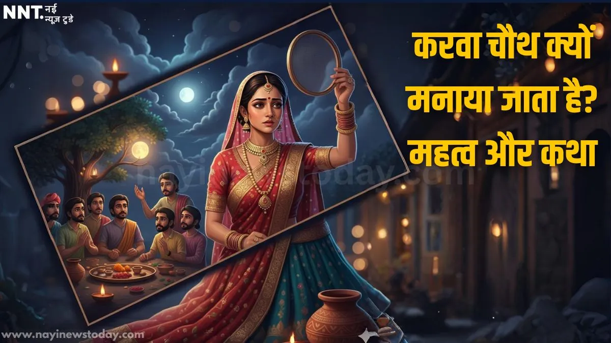 करवा चौथ क्यों मनाया जाता है? पूरी कथा और महत्व