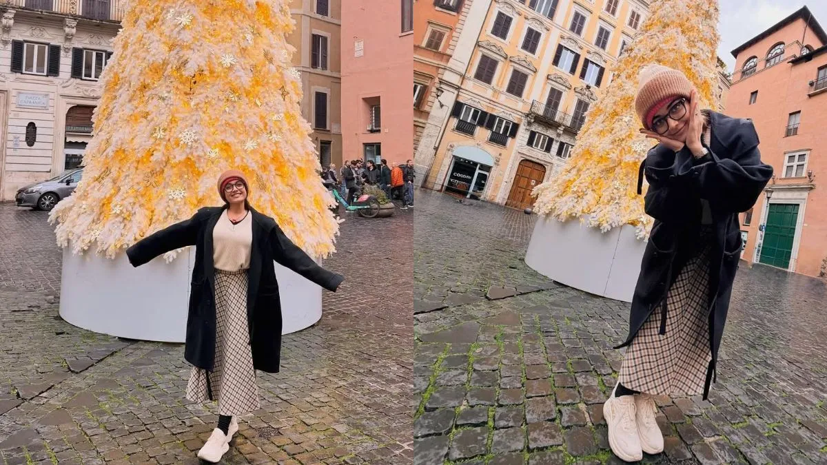 Rashmika Mandanna Christmas photos viral 2025