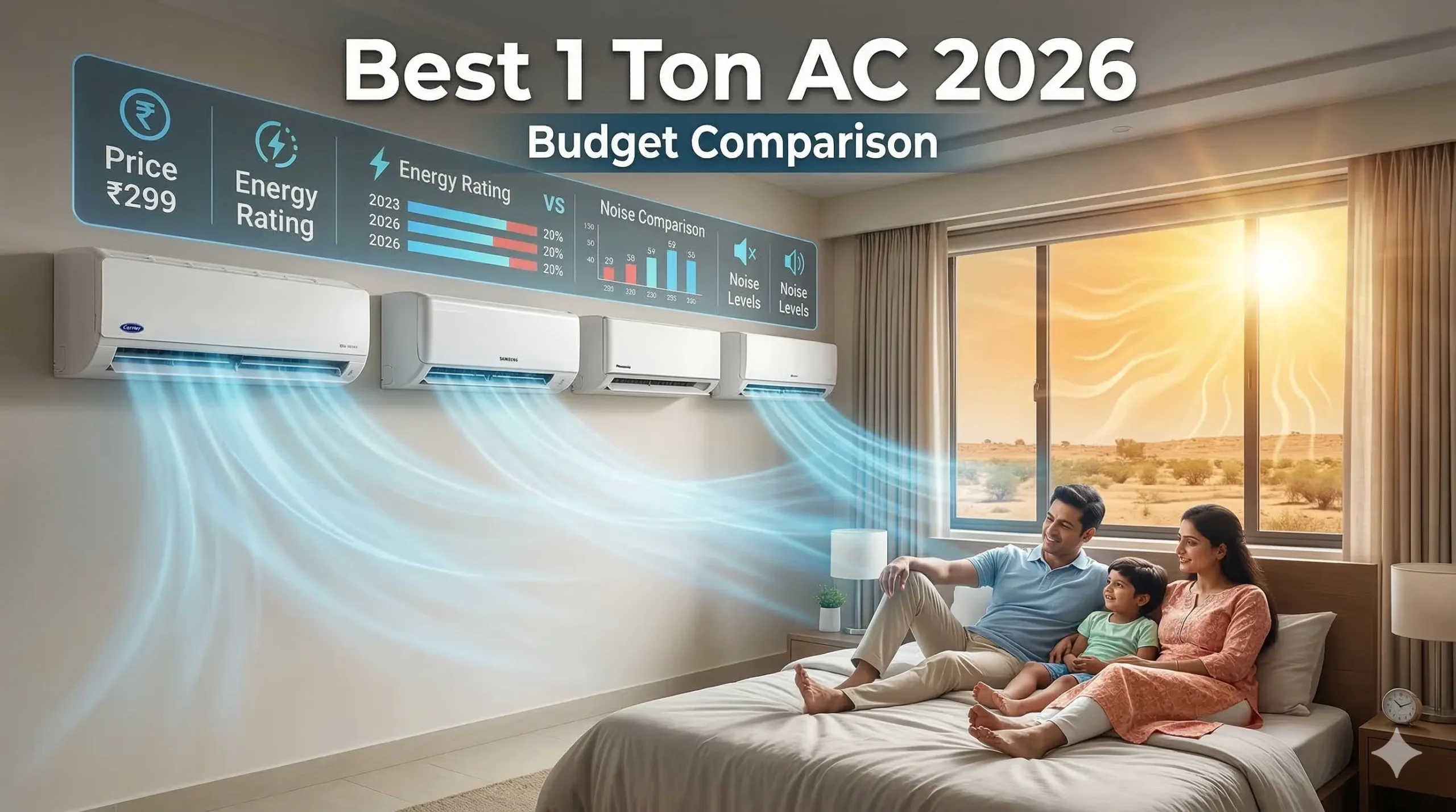 best-1-ton-ac-2026-carrier-samsung-panasonic-daikin-buying-guide