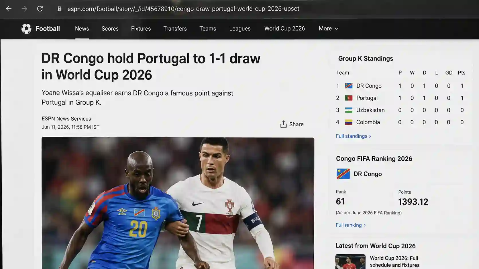 congo-fifa-ranking-2026-dr-congo-portugal-draw