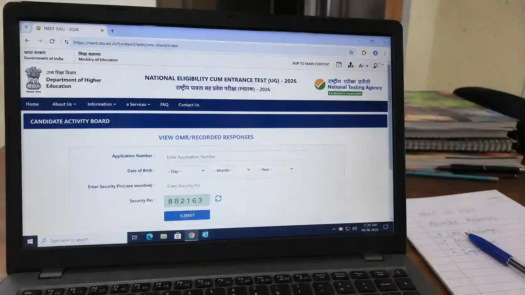 neet-ug-2026-recorded-responses-omr-challenge-window-result-update